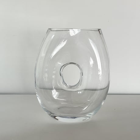 glass vase donut 70s