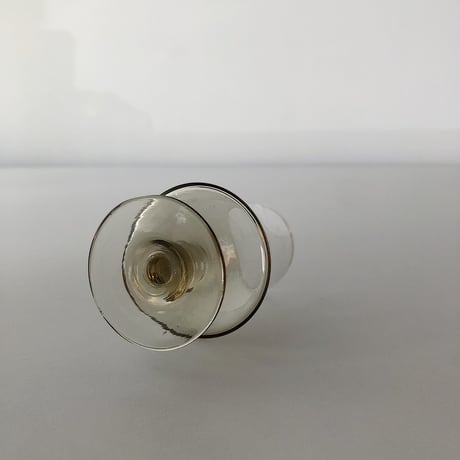small brown glass Estonia 70s