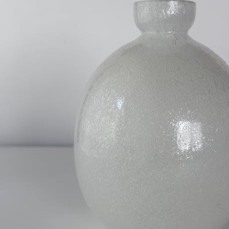 white bubble vase 70s ITALY