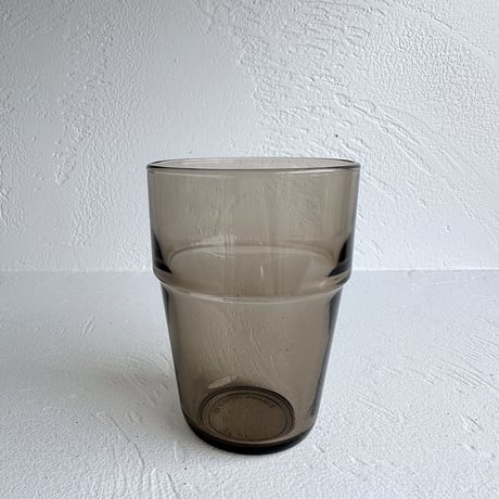 Arcoroc smoked stacking glass