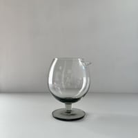 pitcher with a subtle smokey tint 60s