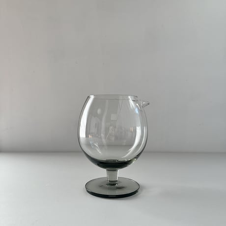 pitcher with a subtle smokey tint 60s