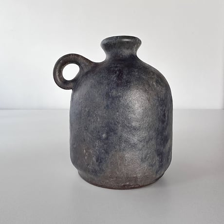 vase Heyne small indigo W.Germany 60s