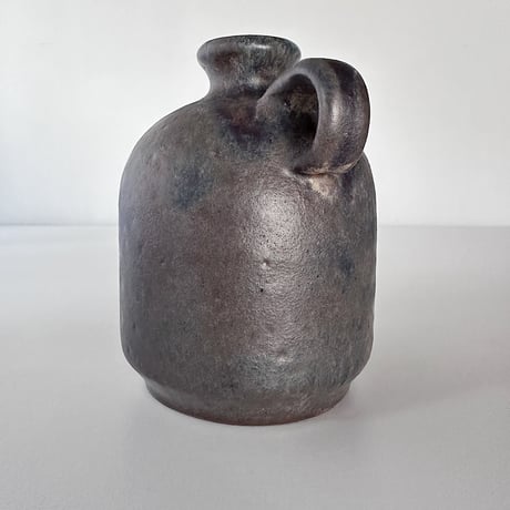 vase Heyne small indigo W.Germany 60s