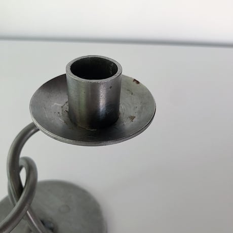 candle holder 2arms Denmark 70s