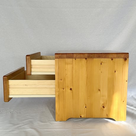 Charlotte Perriand night table with drawers 60s