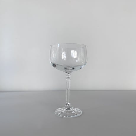 crystal cocktail glass 90s