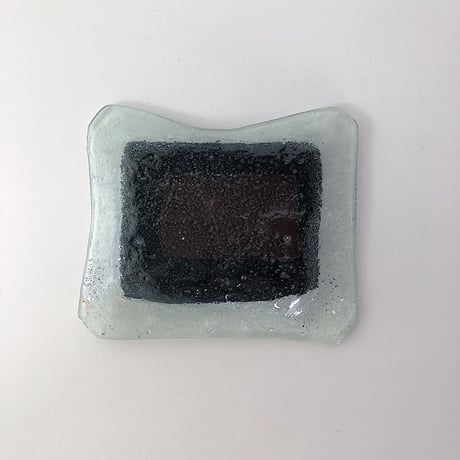 glass tray Israël 30s