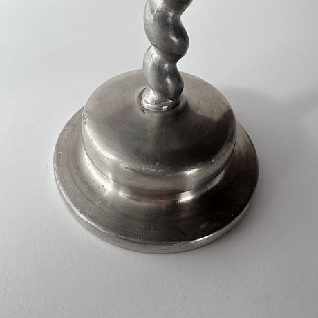 Candle holder Norwegian pewter TWIST 60s