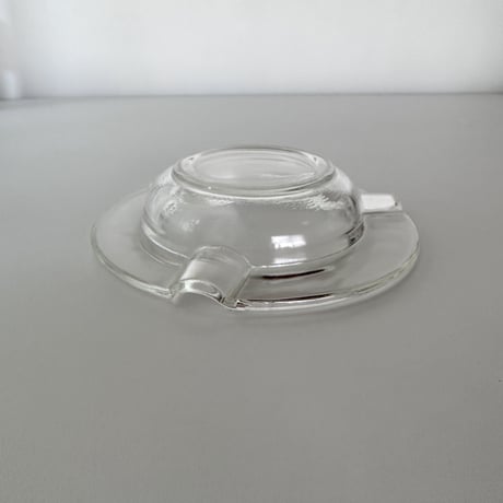 tray clear glass 70s