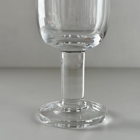 thick stem glass Slovenia 70s