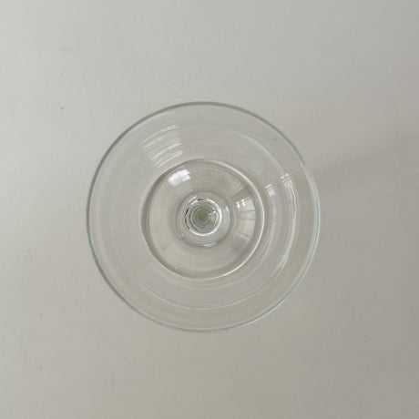 clear glass with straight stem 90s
