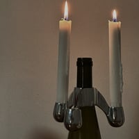 candle holder 3 arms 90s