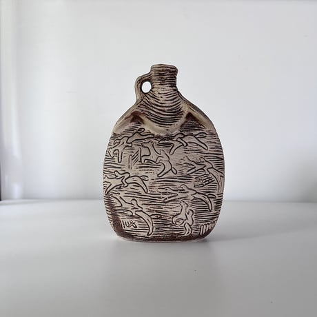 Horse riding studio pottery 70s