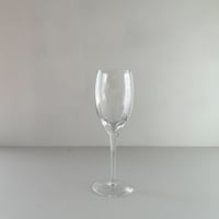crystal fluted glass 70s USA