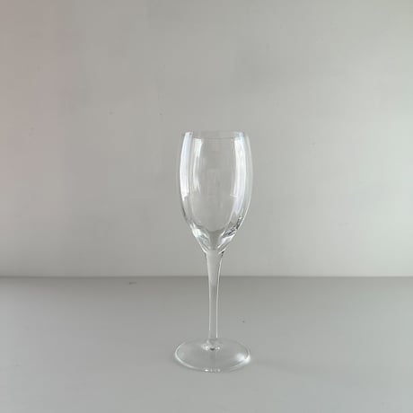 crystal fluted glass 70s USA