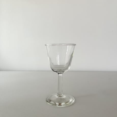 bell shape small glass 60s USA