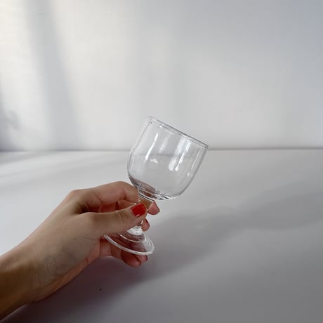 antique French bistro glass mini 30s