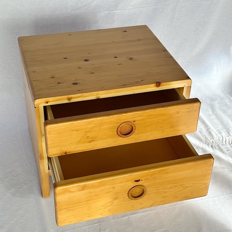 Charlotte Perriand night table with drawers 60s