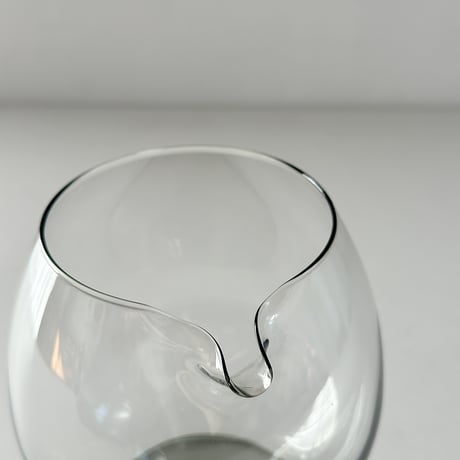 pitcher with a subtle smokey tint 60s