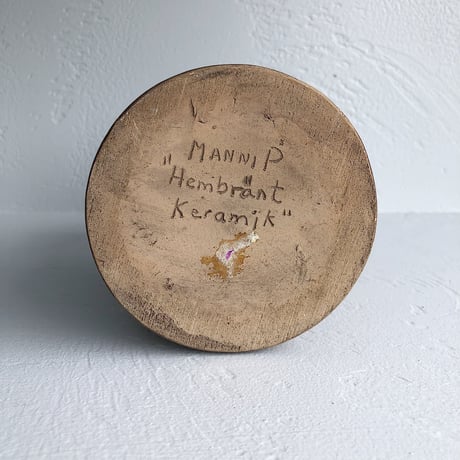 vase Hembrant Keramik Sweden 80s
