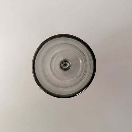 smoke grey water glass 90s Europe