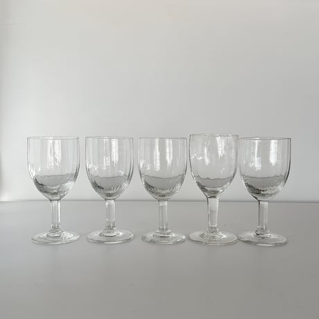 mouth blowned bistro glass 20s France