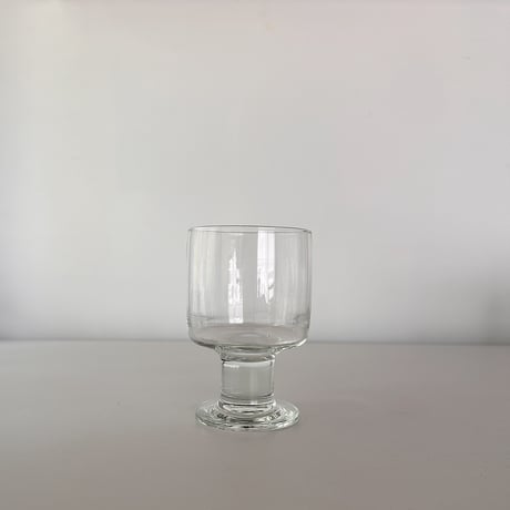 stacking wine glass Scandinavian 70s <M>