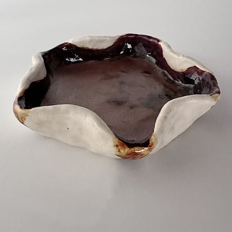 ceramic tray <pie> studio pottery