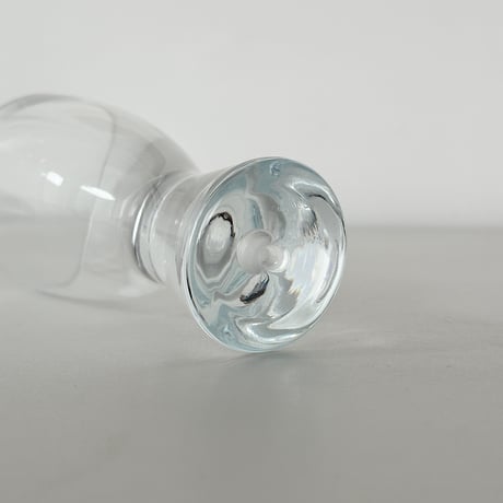 beer glass with bubble stem 90s