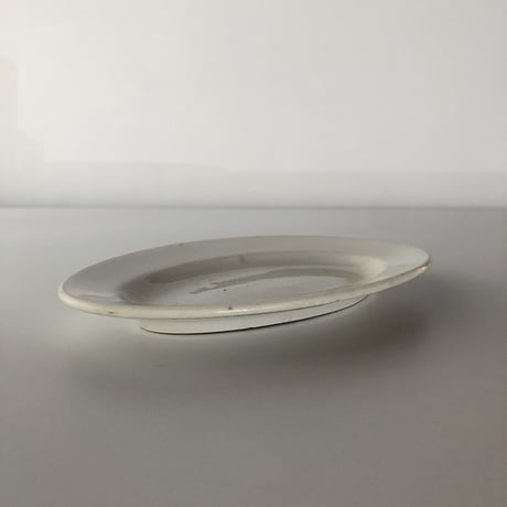 small oval plate 30s