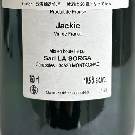 <SPARKLING,WHITE> Jackie 2023 / La Sorga