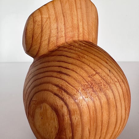 wooden abstract object Europe 70s