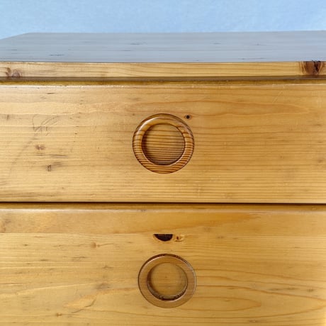 Charlotte Perriand night table with drawers 60s