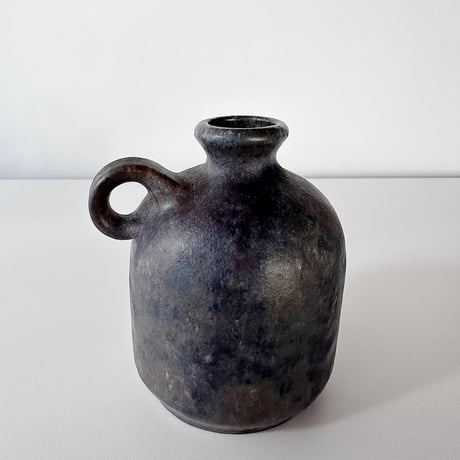 vase Heyne small indigo W.Germany 60s
