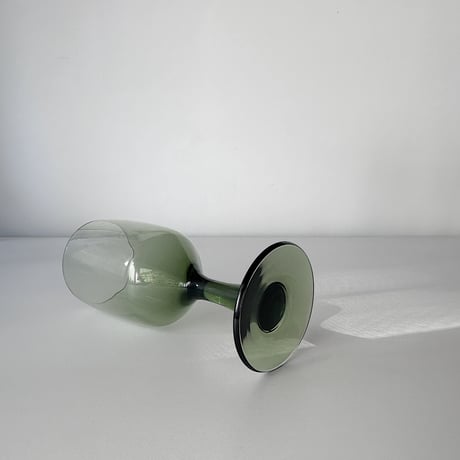 olive green goblet 70s Europe