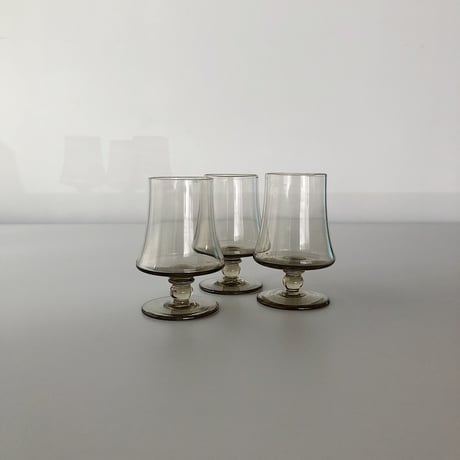 small brown glass Estonia 70s