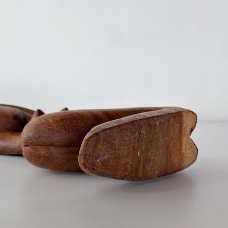 Object woman crouching