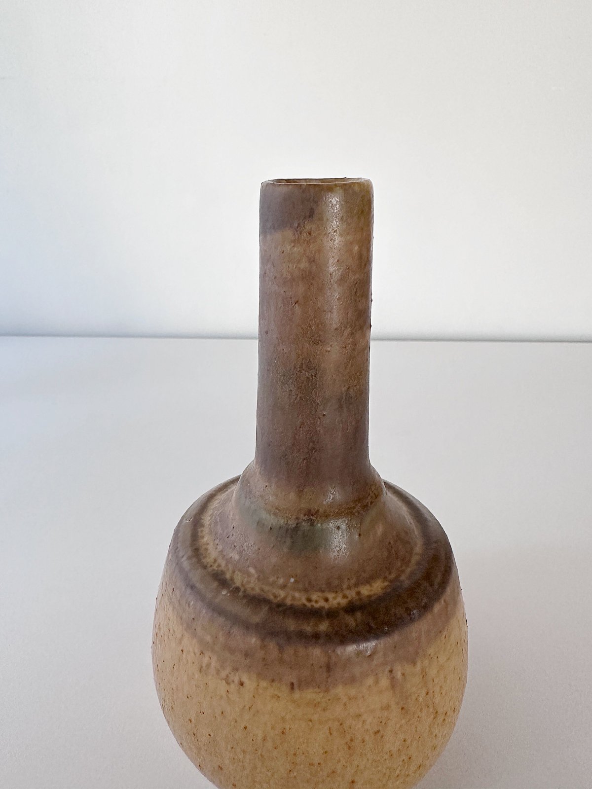 70's U.S.A. セラミックVase 花瓶 赤と緑の斑点模様 1978年 70's U.S.A. セラミックVase 花瓶 赤と緑の斑点模様 1978年