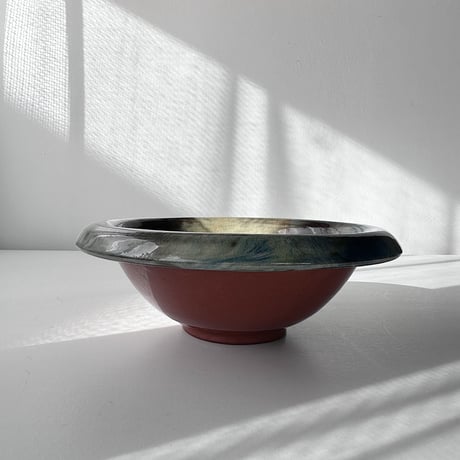 marble terracotta bowl French