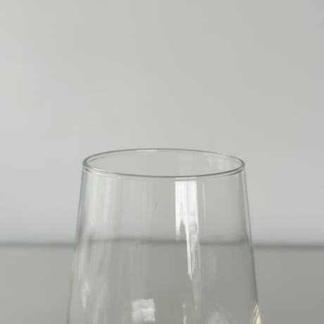 wine glass with hexagon stem FRANCE