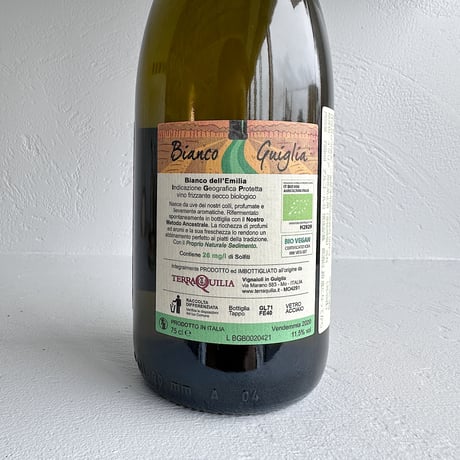 <WHITE,SPARKLING> Bianco Guiglia 2020  / TerraQuilia