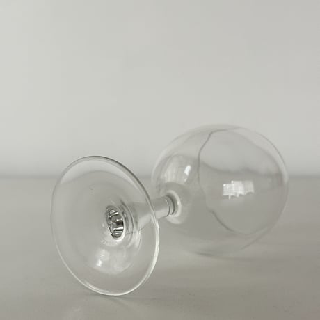 small round glass 80s France