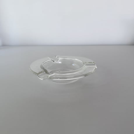 tray clear glass 70s
