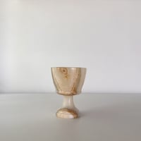 vintage onyx marble goblet <A>