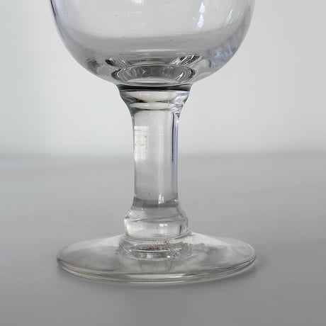 antique French bistro glass mini 30s