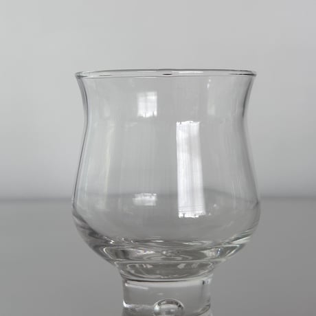 Hunter bubble stem glass 70s Australia