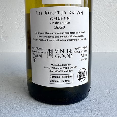 <WHITE> Chenin 2022 / Les Athletes du Vin