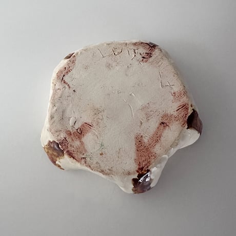 ceramic tray <pie> studio pottery