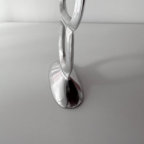 hoop hoop hoop sculptural candle holder